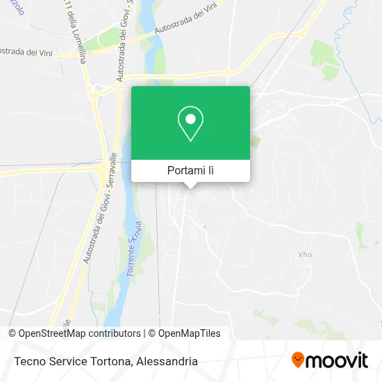 Mappa Tecno Service Tortona