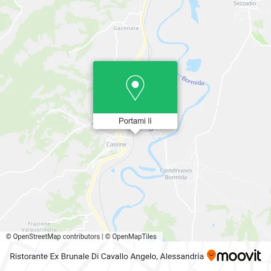 Mappa Ristorante Ex Brunale Di Cavallo Angelo
