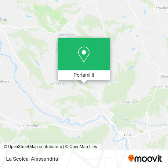 Mappa La Scolca