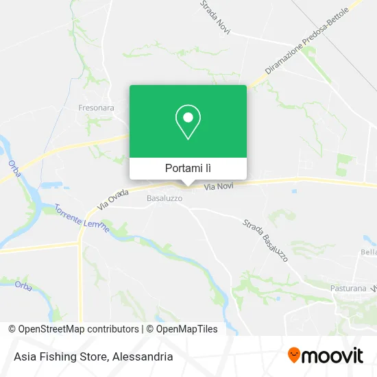 Mappa Asia Fishing Store