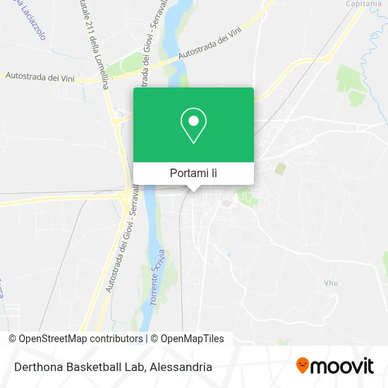 Mappa Derthona Basketball Lab