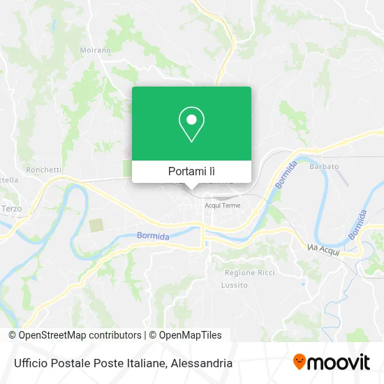 Mappa Ufficio Postale Poste Italiane