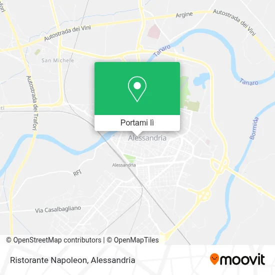 Mappa Ristorante Napoleon
