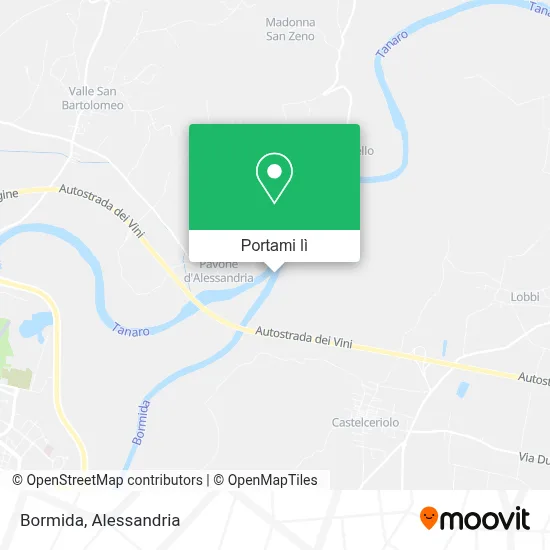 Mappa Bormida