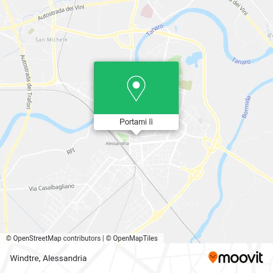 Mappa Windtre