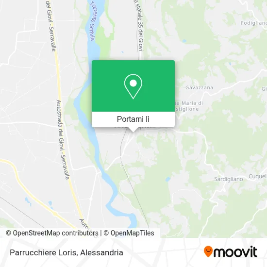 Mappa Parrucchiere Loris