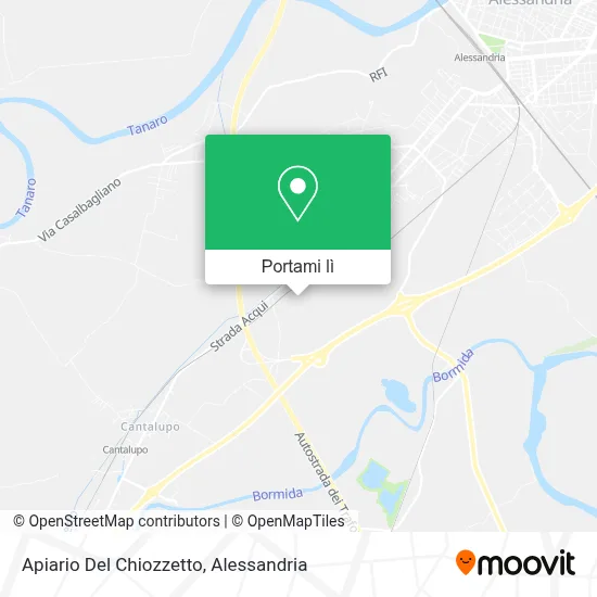 Mappa Apiario Del Chiozzetto