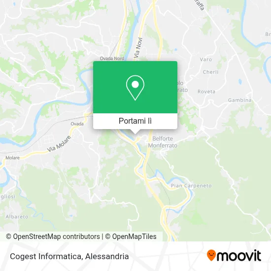 Mappa Cogest Informatica
