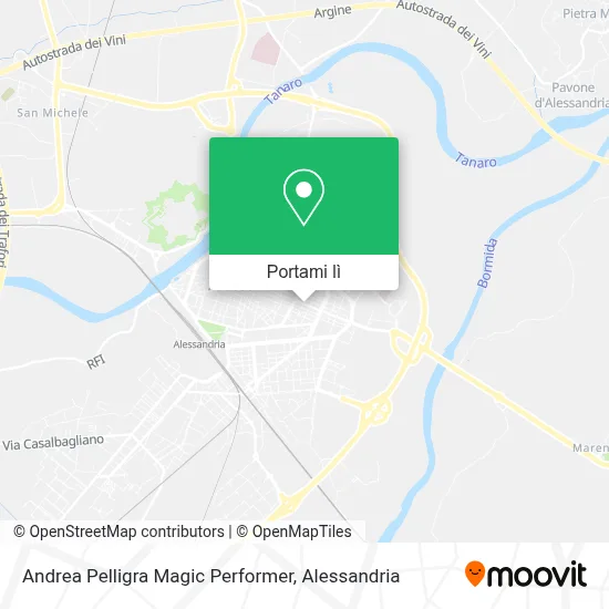 Mappa Andrea Pelligra Magic Performer