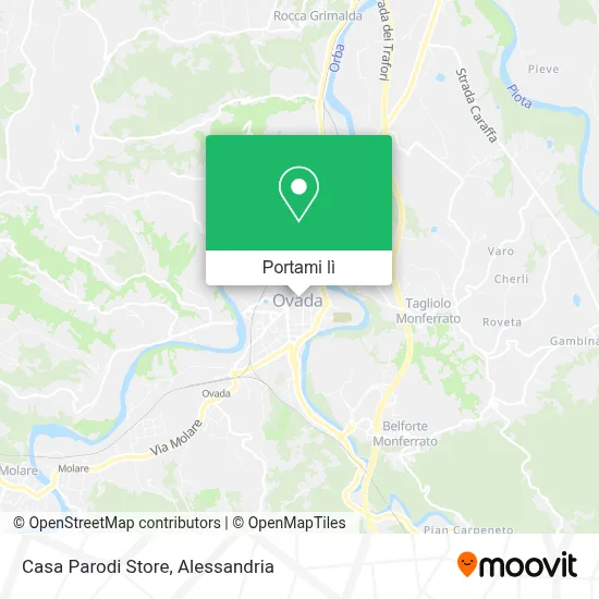 Mappa Casa Parodi Store