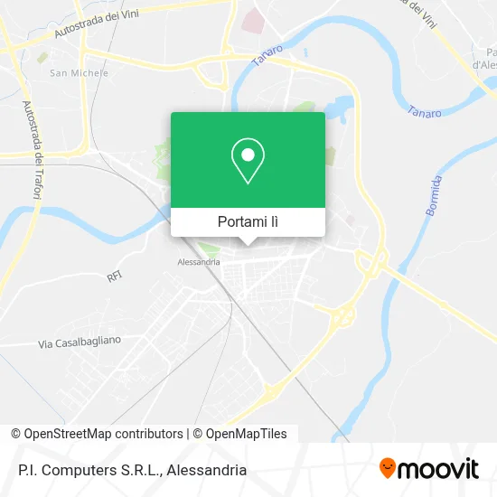 Mappa P.I. Computers S.R.L.