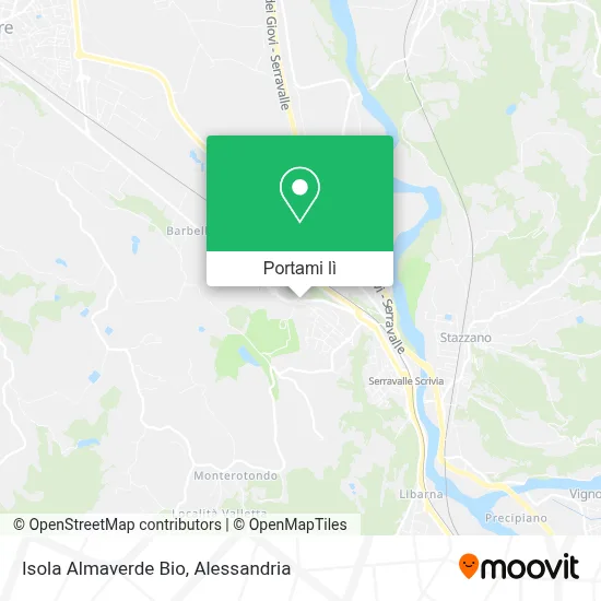 Mappa Isola Almaverde Bio