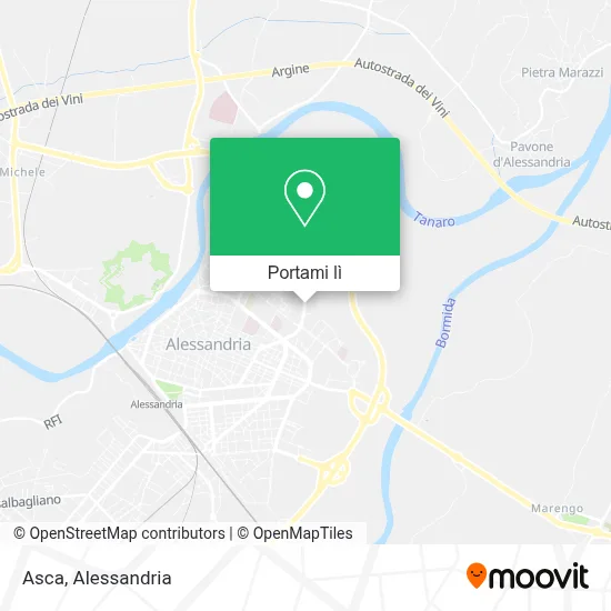 Mappa Asca