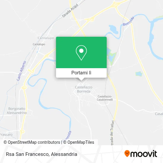 Mappa Rsa San Francesco