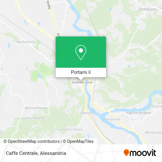 Mappa Caffe Centrale