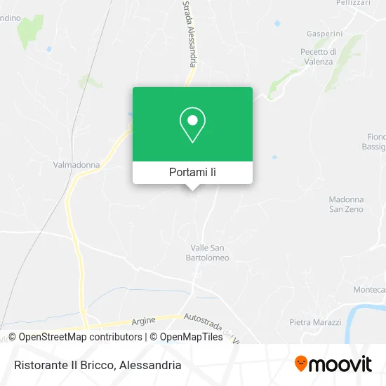 Mappa Ristorante Il Bricco