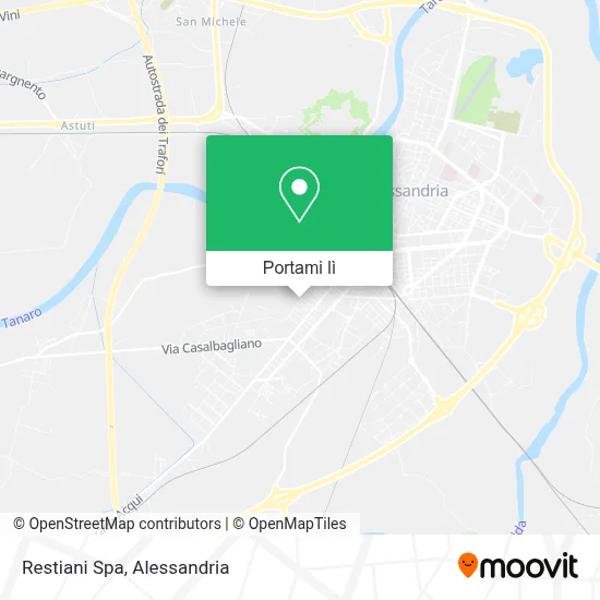 Mappa Restiani Spa