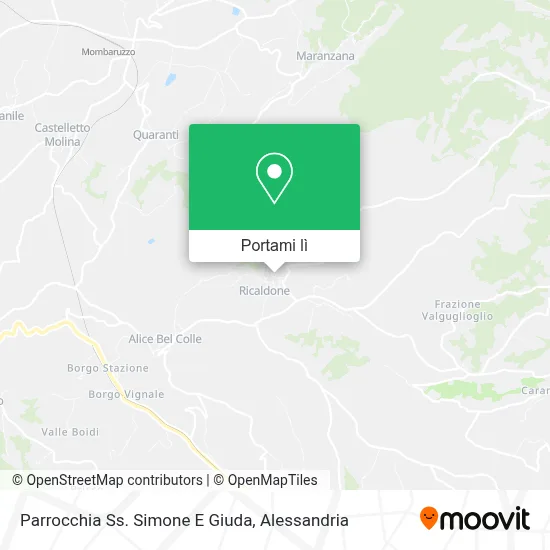 Mappa Parrocchia Ss. Simone E Giuda