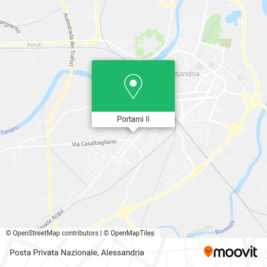 Mappa Posta Privata Nazionale