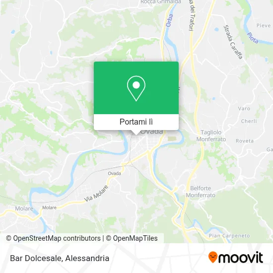 Mappa Bar Dolcesale