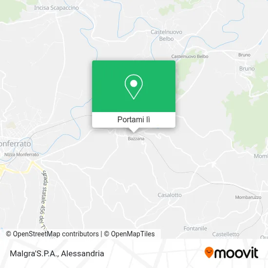 Mappa Malgra'S.P.A.
