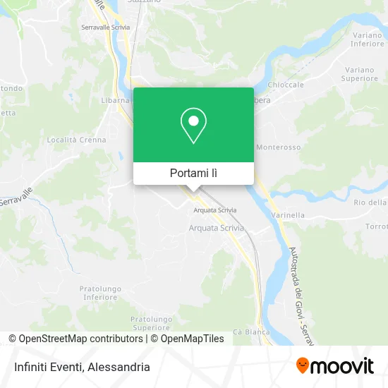 Mappa Infiniti Eventi