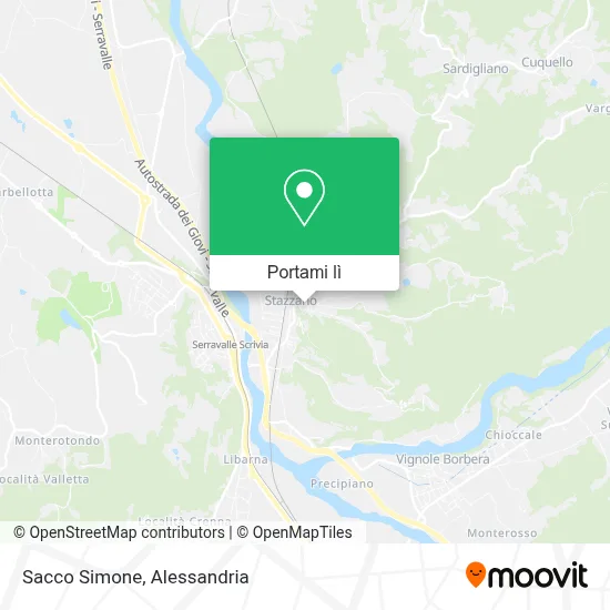 Mappa Sacco Simone