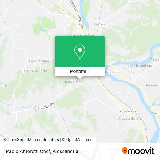 Mappa Paolo Amoretti Chef