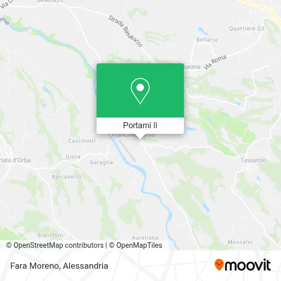 Mappa Fara Moreno