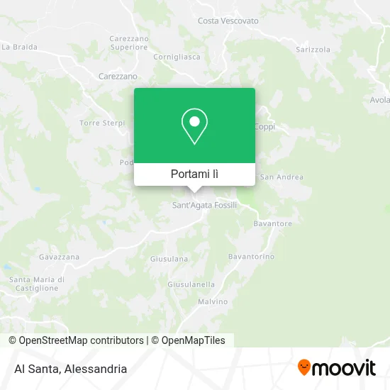 Mappa Al Santa