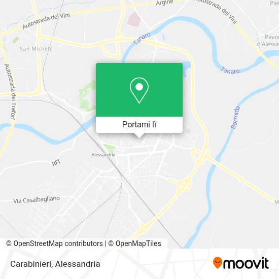 Mappa Carabinieri