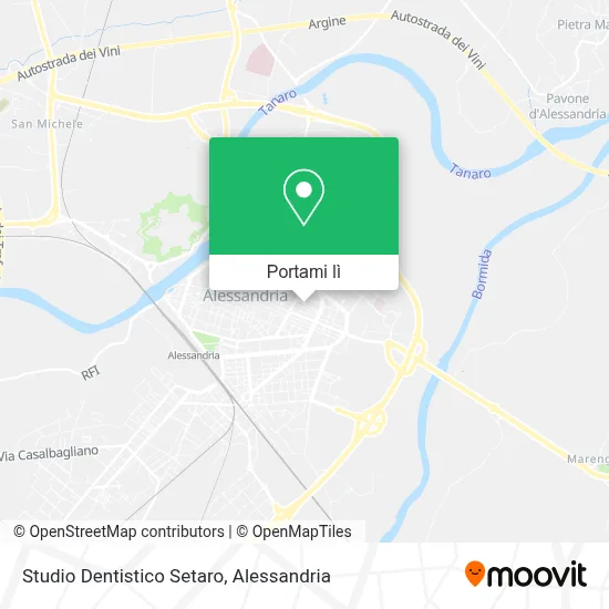 Mappa Studio Dentistico Setaro
