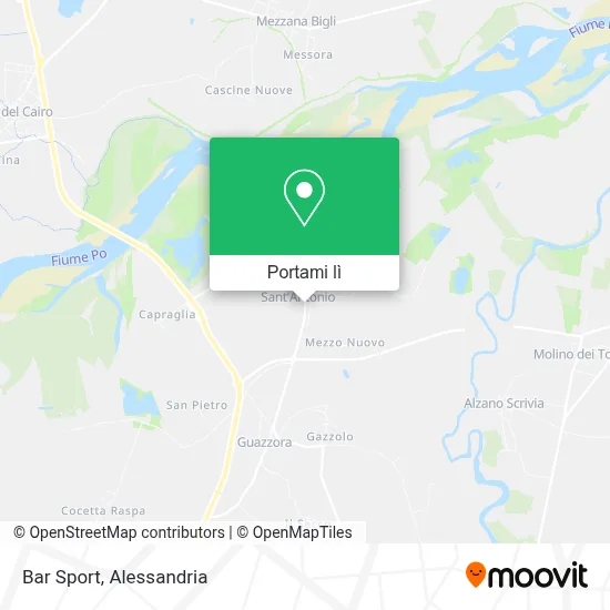 Mappa Bar Sport