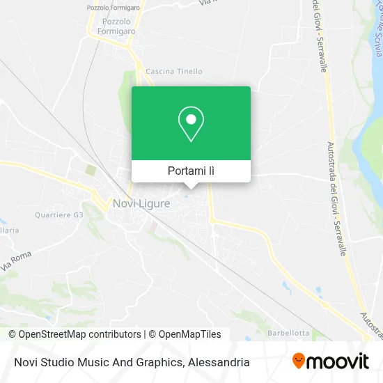 Mappa Novi Studio Music And Graphics