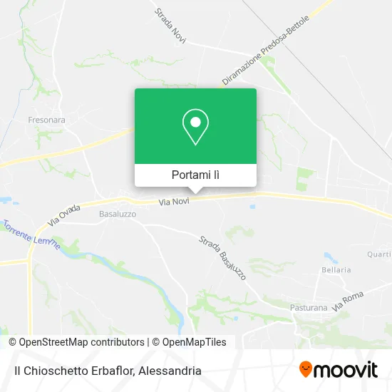 Mappa Il Chioschetto Erbaflor