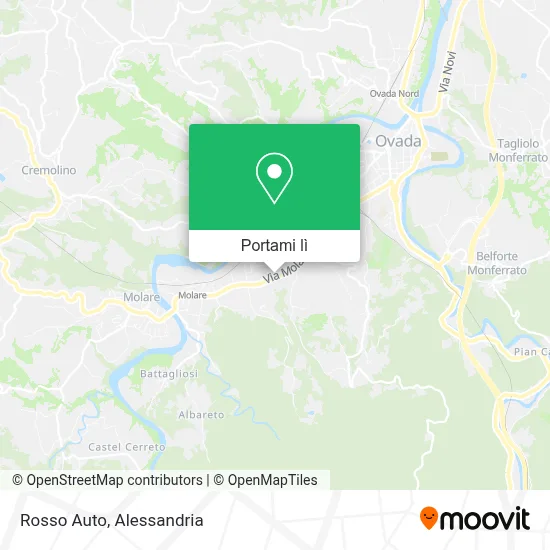 Mappa Rosso Auto