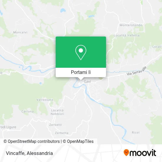 Mappa Vincaffe