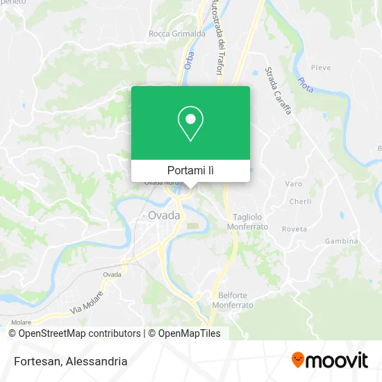 Mappa Fortesan