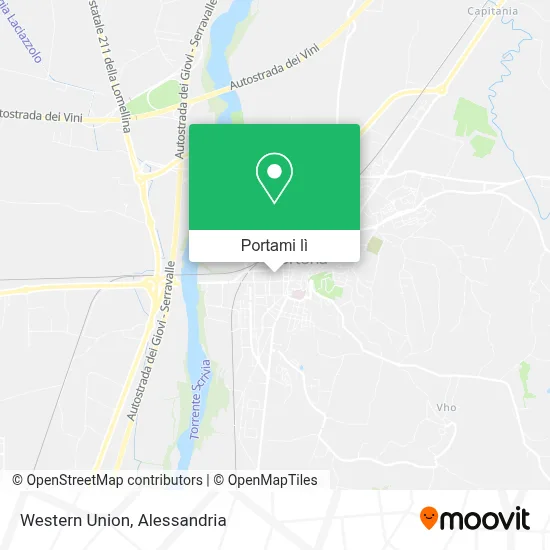 Mappa Western Union