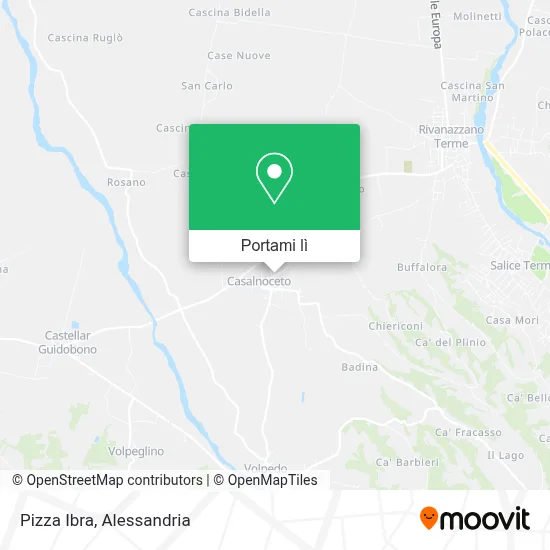 Mappa Pizza Ibra
