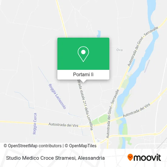 Mappa Studio Medico Croce Stramesi
