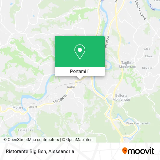 Mappa Ristorante Big Ben