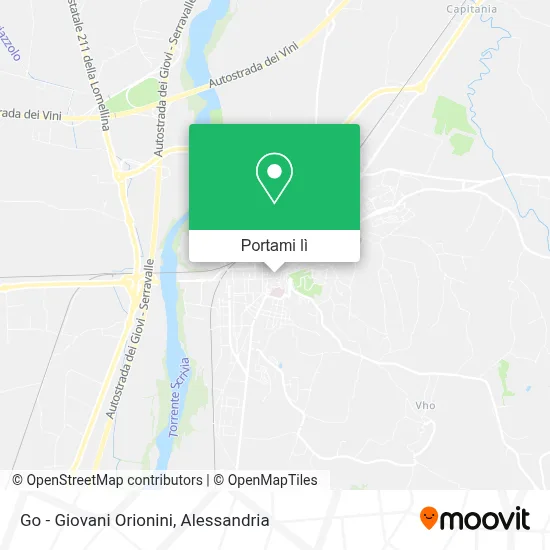 Mappa Go - Giovani Orionini