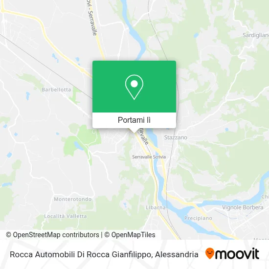 Mappa Rocca Automobili Di Rocca Gianfilippo