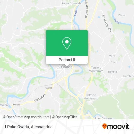 Mappa I-Poke Ovada