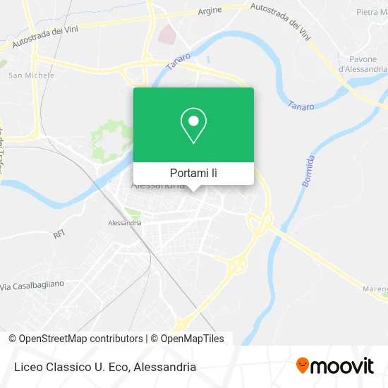 Mappa Liceo Classico U. Eco