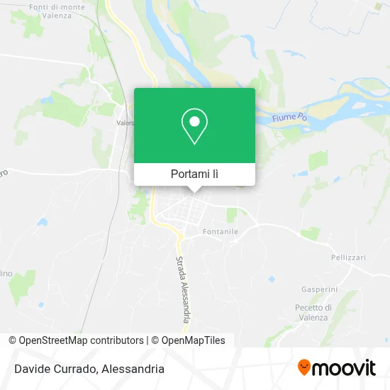 Mappa Davide Currado