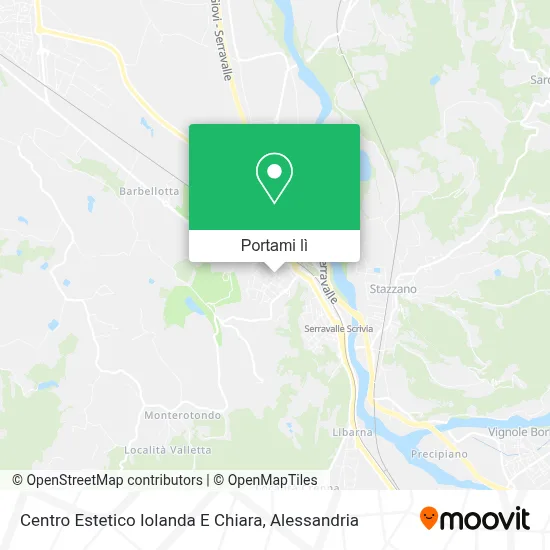 Mappa Centro Estetico Iolanda E Chiara