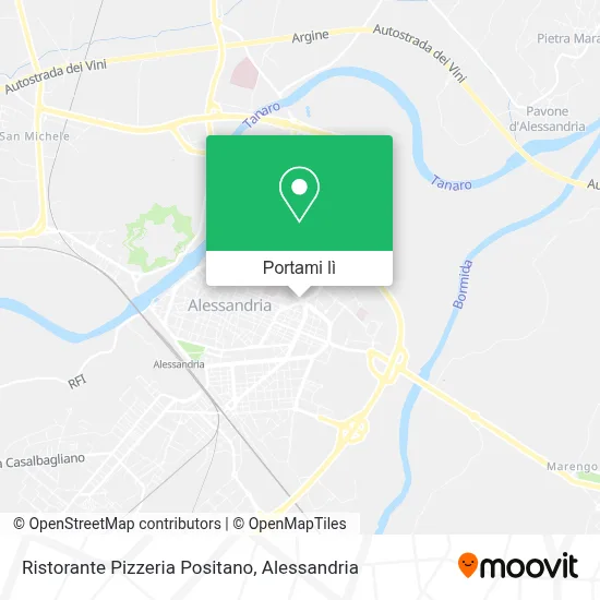 Mappa Ristorante Pizzeria Positano