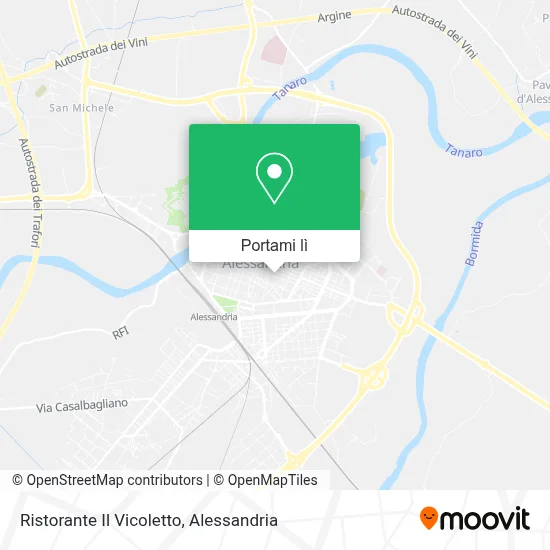 Mappa Ristorante Il Vicoletto